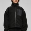 Women's Sherpa Mix Jacket Black