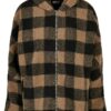 Women's Sherpa Oversized Hooded Jacket