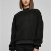 Women's Sherpa sweater - black