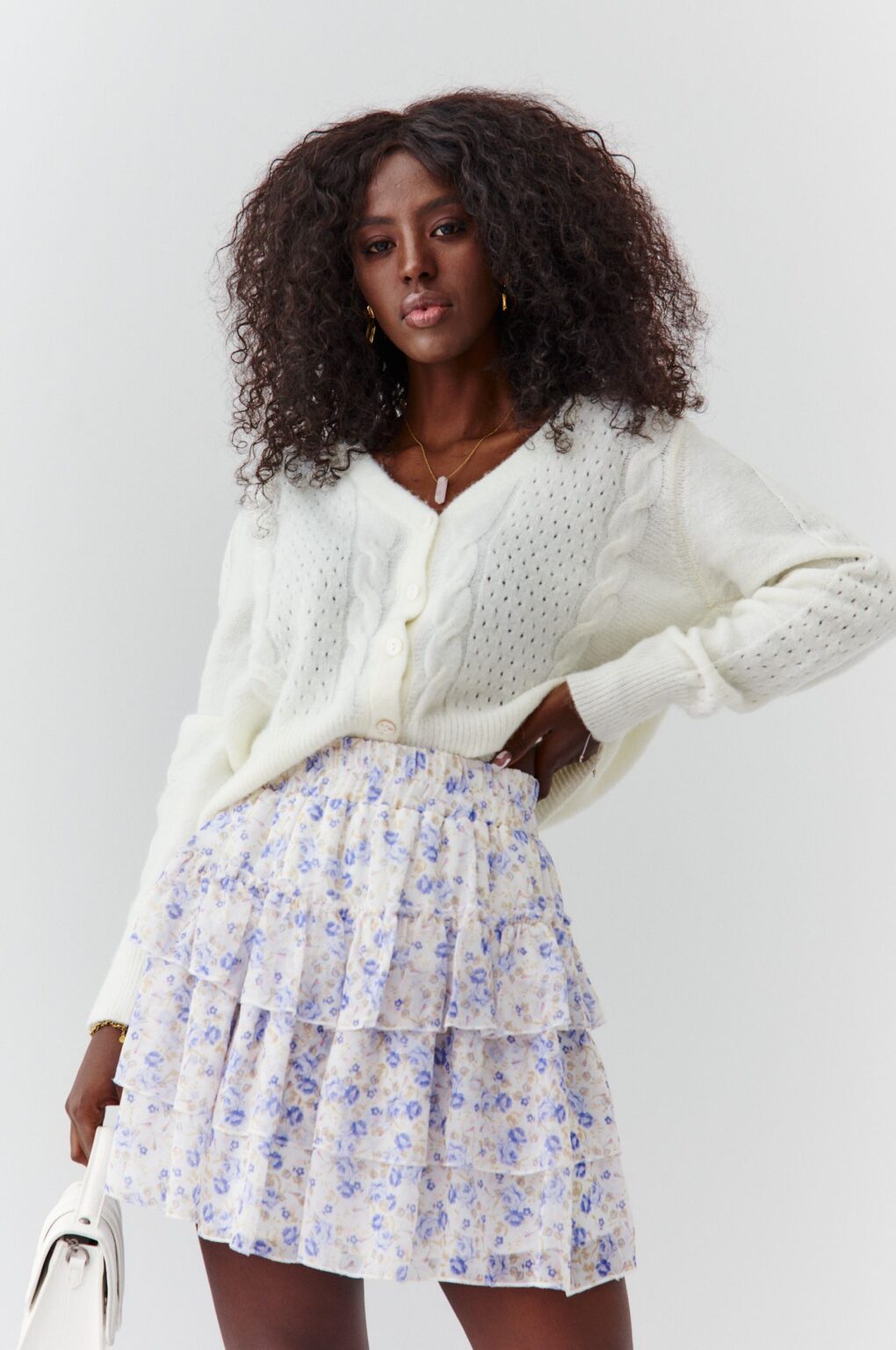Women's Short Cardigan Recycled Polyester