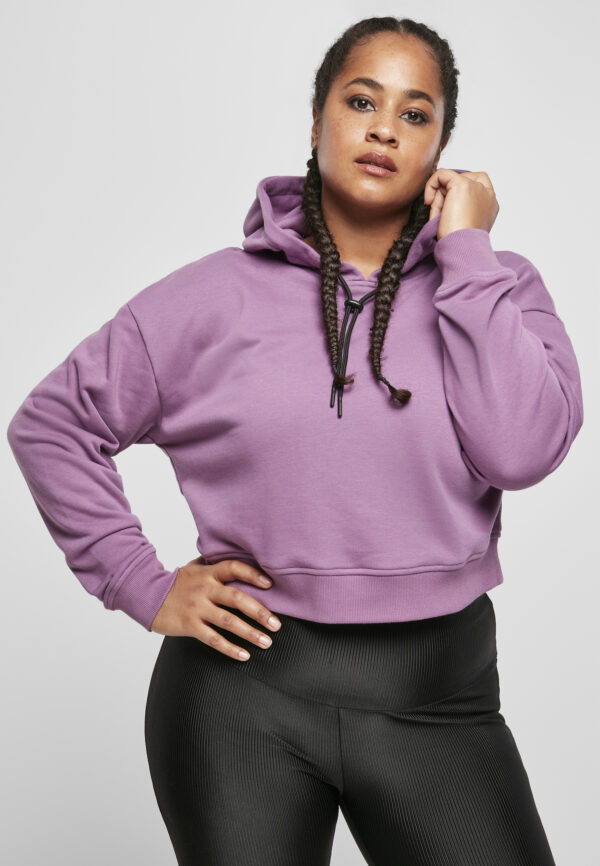 Women's Short Terry Hoody duskviolet