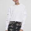 Women's Short Work Hoodie White