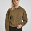 Women's Short Work Hoodies Summer Olive