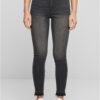 Women's Skinny Fit Jeans Black/Washed