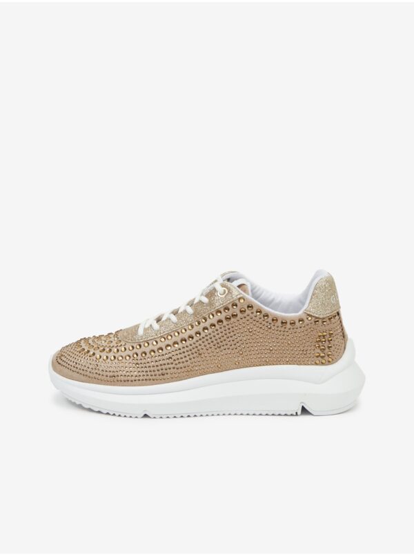 Women's Sneakers in Gold Guess Deglitz - Women