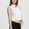 Women's Space Dye Top wht/blk