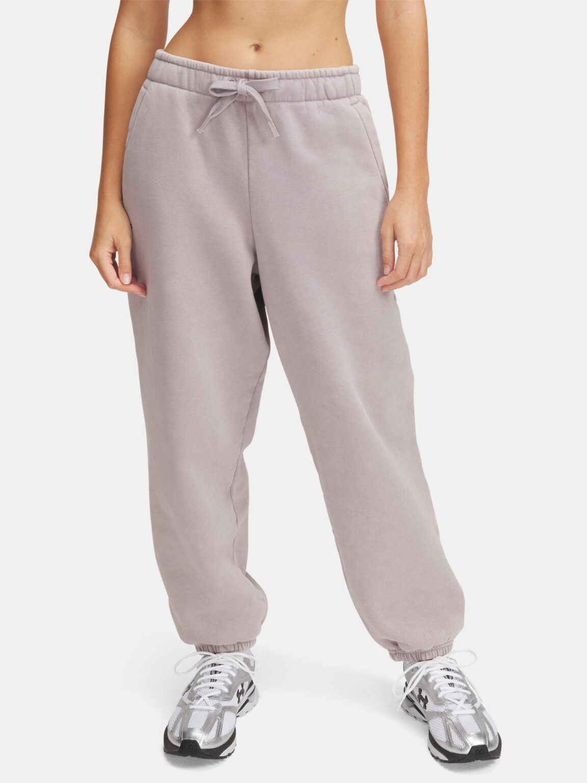 Women's Sports Pants Under Armour UA Icon HWT Flc OS Pant - Women's