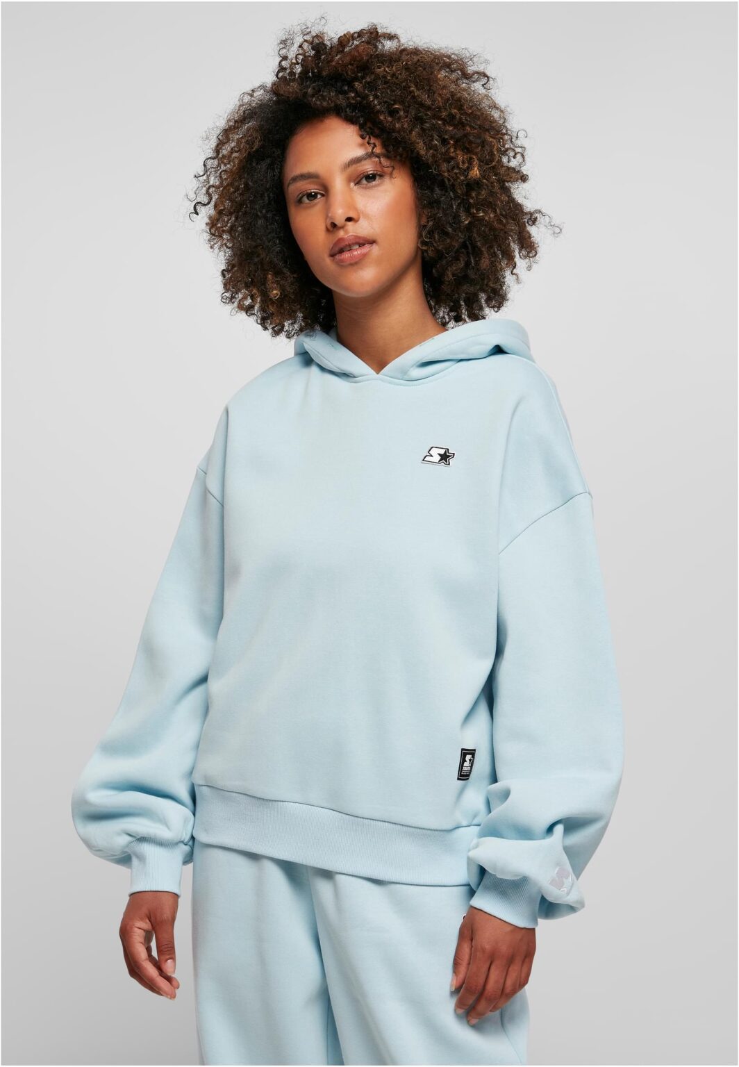 Women's Starter Essential Oversized Hoody Ice-Water Blue
