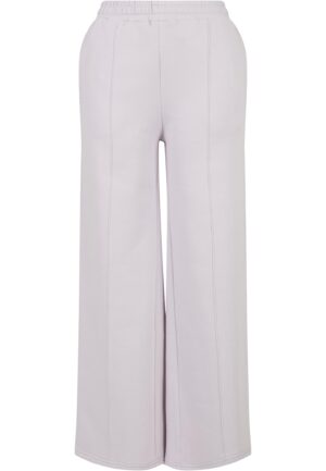 Women's Straight Pin Tuck Sweat Pants softlilac