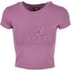 Women's Stretch Jersey Cropped Tee duskviolet