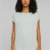 Women's T-Shirt Extended Shoulder Tee - mint