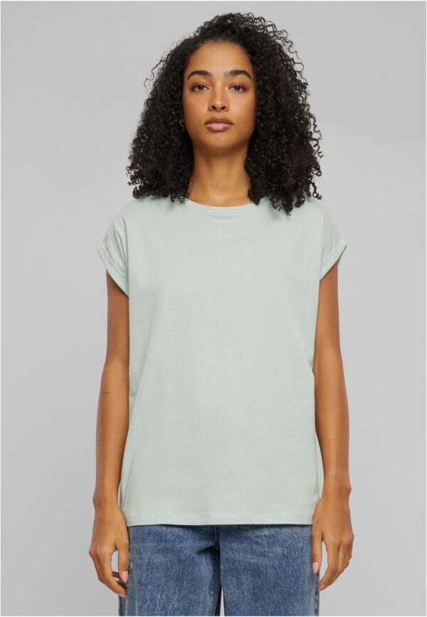 Women's T-Shirt Extended Shoulder Tee - mint