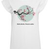 Women's T-shirt Flowers Unite white