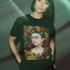 Women's T-shirt Frida Kahlo Portrait black