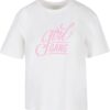Women's T-shirt Girl Gang Wording white