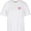 Women's T-shirt Heart Cage - white