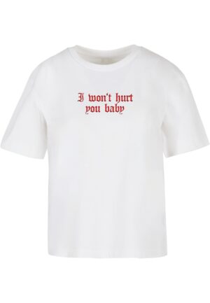 Women's T-shirt I Won't Hurt You Baby - white