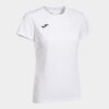 Women's T-shirt Joma Combi Woman Shirt S/S White
