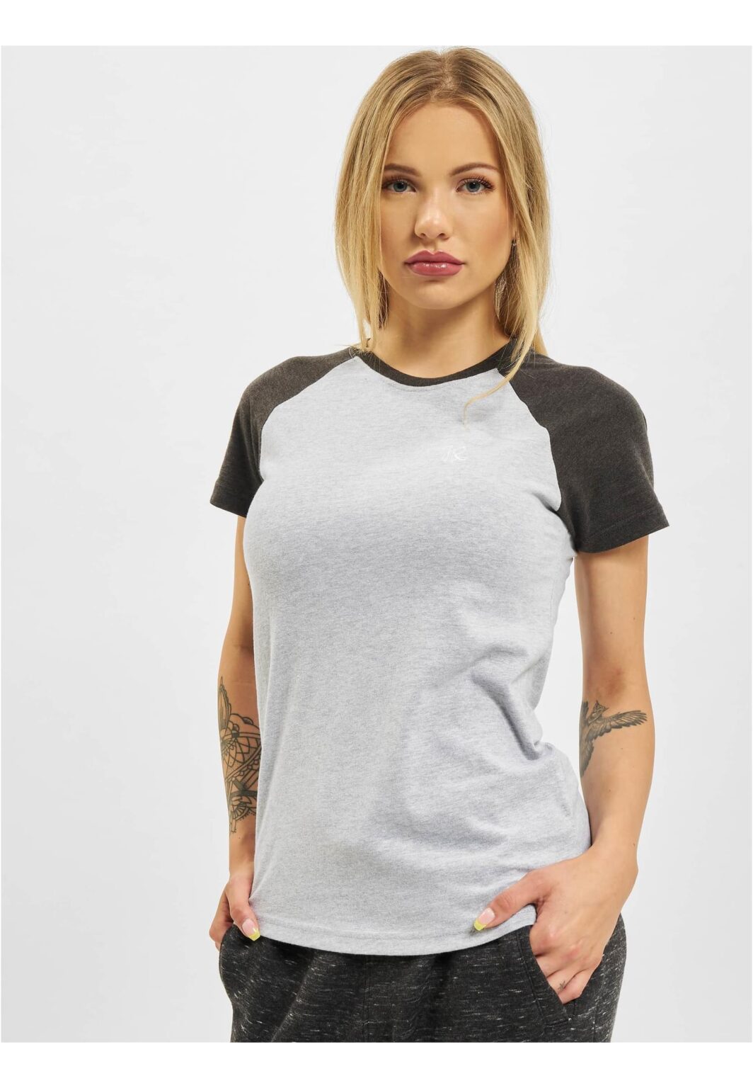 Women's T-shirt Just Rhyse Aljezur - grey/anthracite