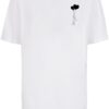 Women's T-shirt Love In The Air Oversized Boyfriend white