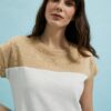 Women's T-shirt MOODO - beige