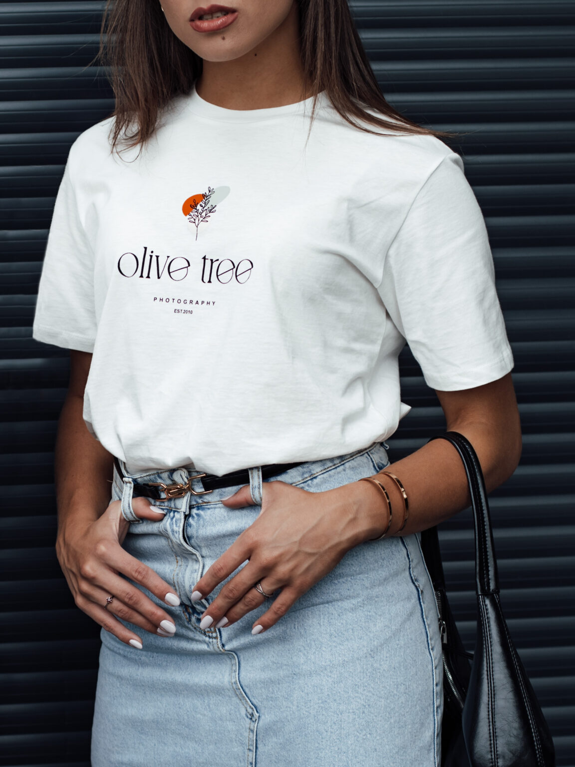 Women's T-shirt OLIVE TREE ecru Dstreet