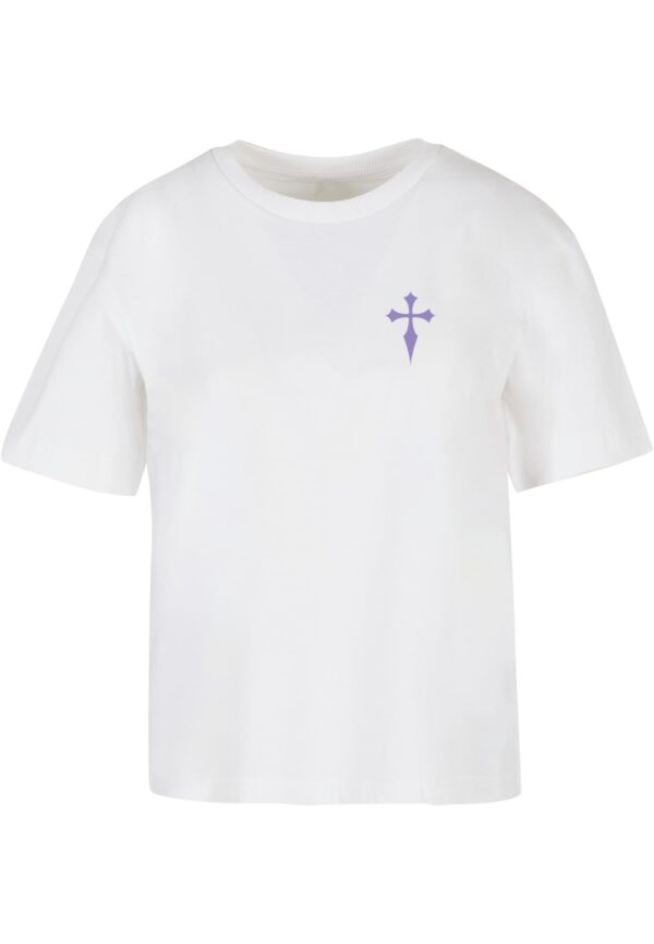 Women's T-shirt Pearl Spider - white