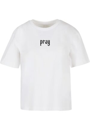 Women's T-shirt Praying Hands white