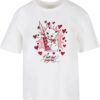 Women's T-shirt Psycho Kitty white