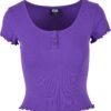 Women's T-shirt Rib Babylock purple