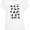 Women's T-shirt Talk To The Hand Box white