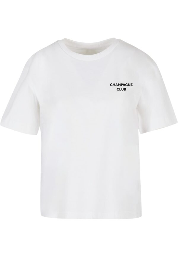 Women's T-shirt The Champagne Club white