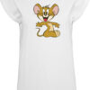 Women's T-shirt Tom & Jerry Mouse white