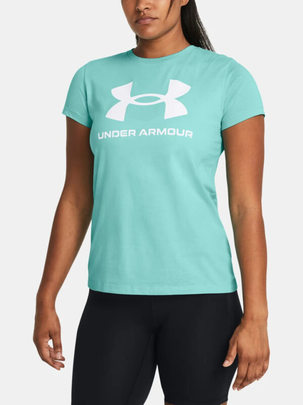 Women's T-shirt Under Armour Live Sportstyle Graphic SSC - green