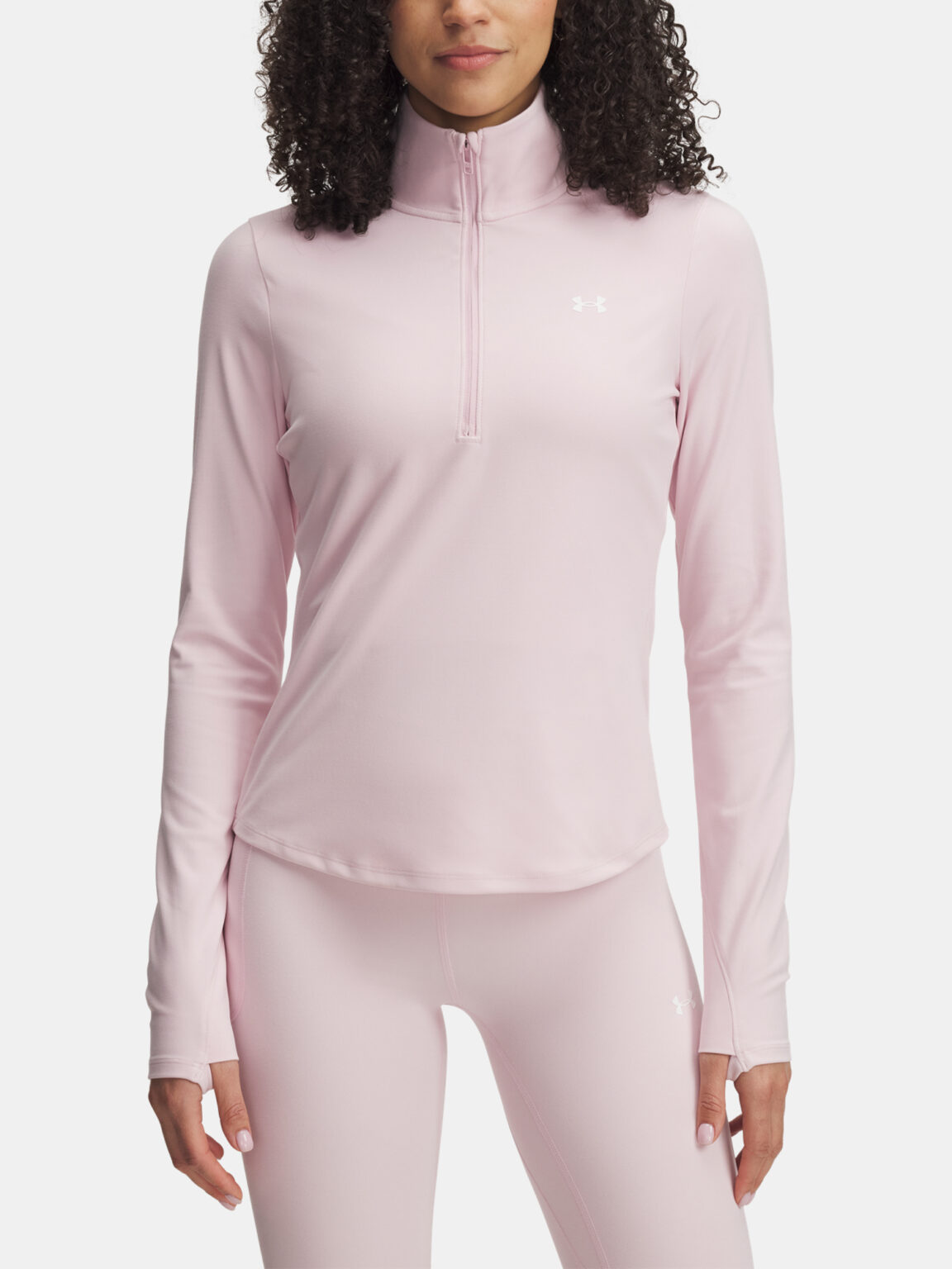 Women's T-shirt Under Armour Motion 1/2 Zip EMEA - Women's