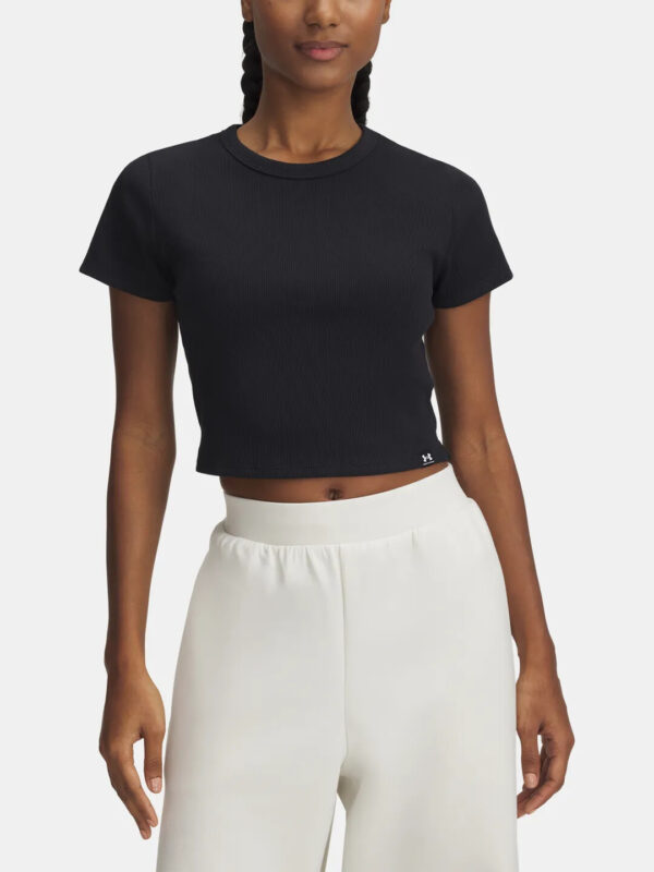 Women's T-shirt Under Armour Rival Rib Baby Tee