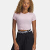 Women's T-shirt Under Armour Rival Rib Baby Tee
