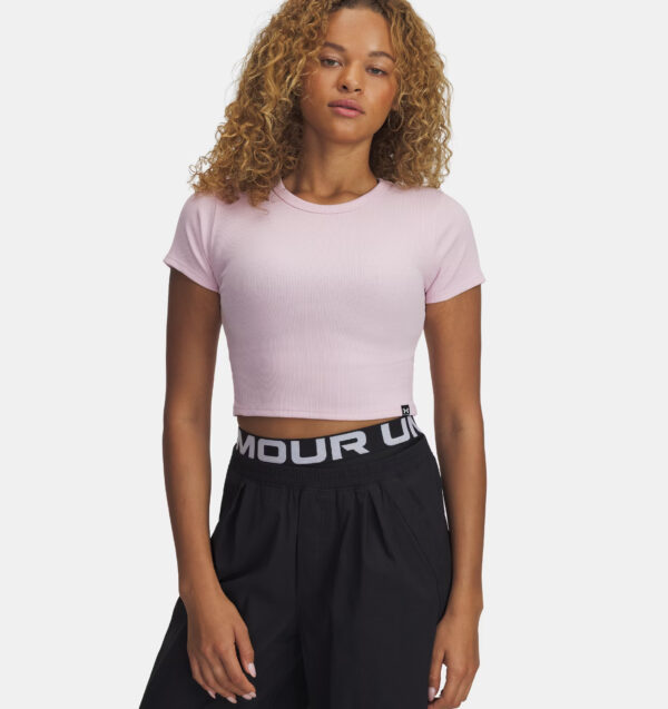Women's T-shirt Under Armour Rival Rib Baby Tee