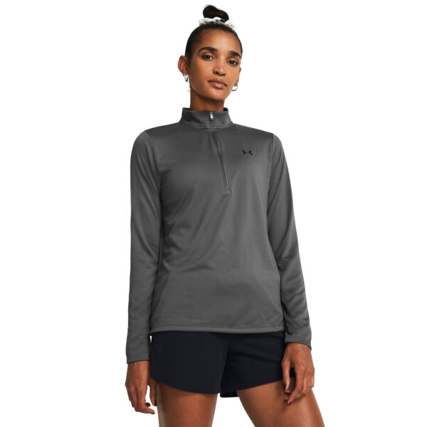 Women's T-shirt Under Armour Tech 1/2 Zip- Solid