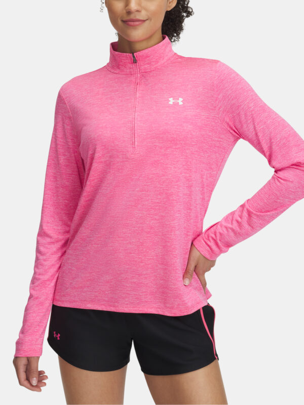 Women's T-shirt Under Armour Tech 1/2 Zip- Twist - Women's