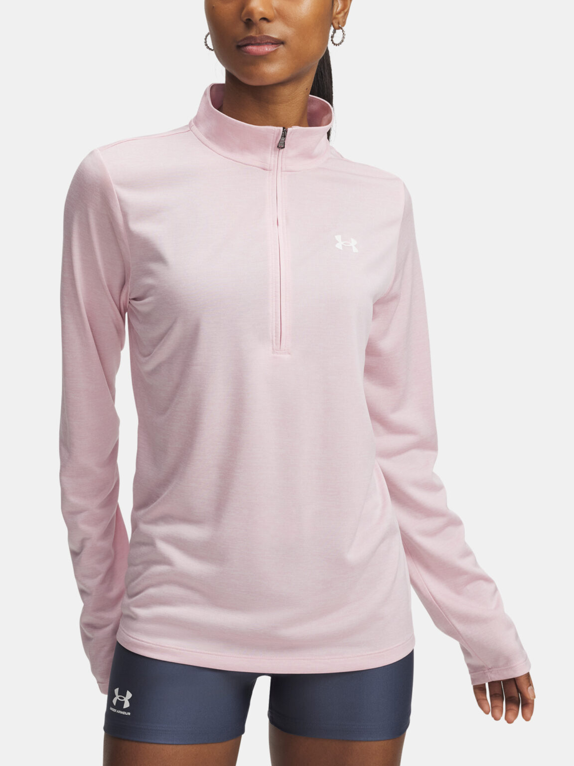 Women's T-shirt Under Armour Tech 1/2 Zip- Twist - Women's