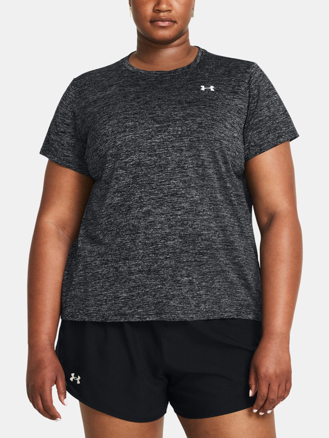 Women's T-shirt Under Armour Tech SSC- Twist&-BLK - Women's