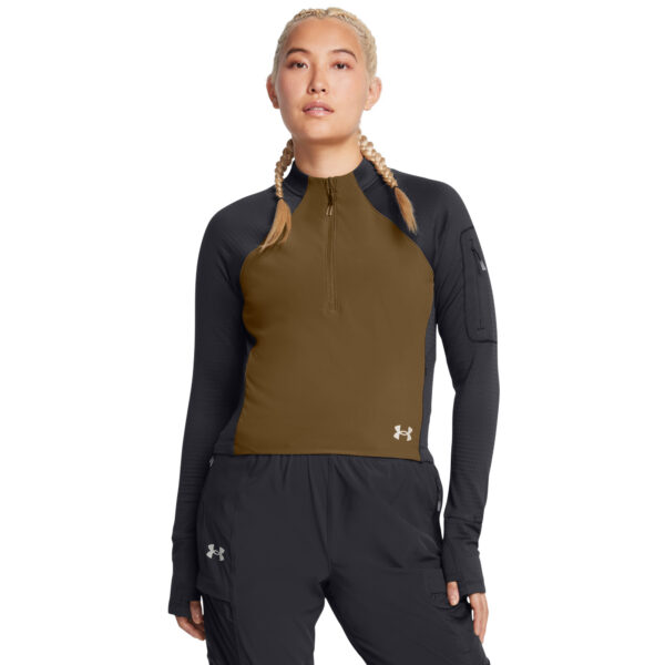 Women's T-shirt Under Armour Trail Run Half Zip