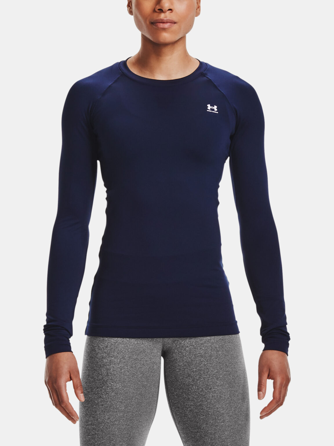 Women's T-shirt Under Armour UA CG Authentics Crew-BLU - Women's