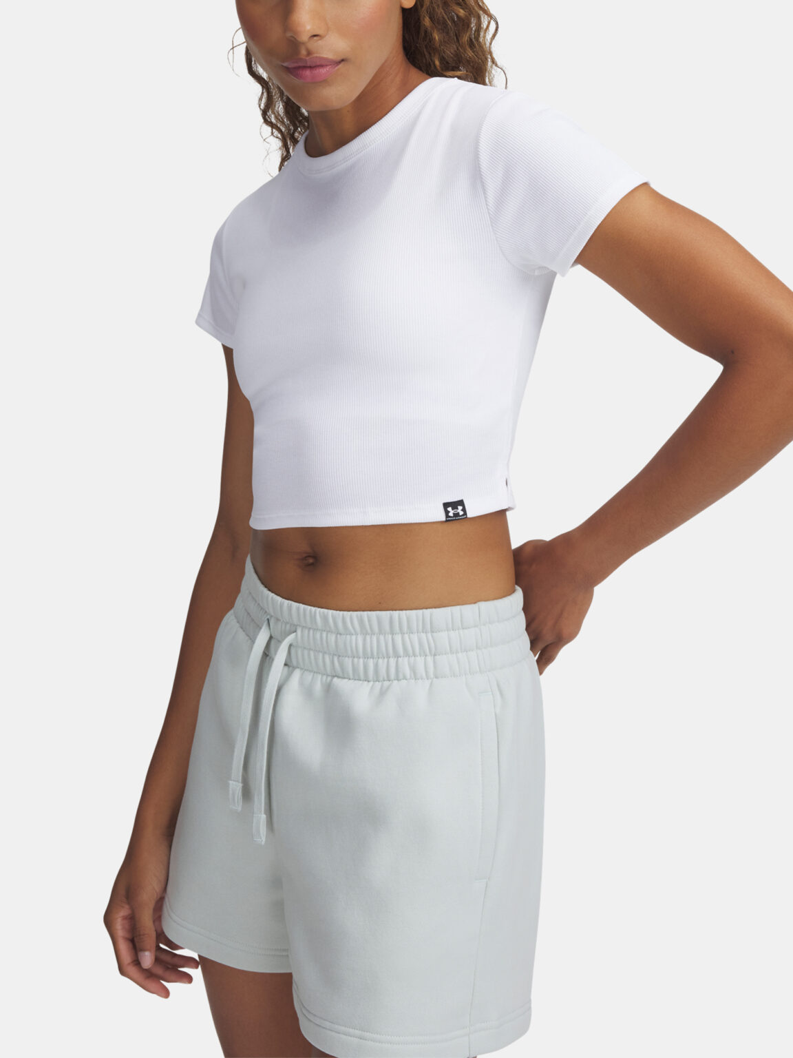 Women's T-shirt Under Armour UA Rival Rib Baby Tee - Women's