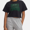 Women's T-shirt Under Armour UA W VARSITY MIX HW SS CROP - Women's
