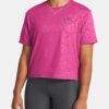 Women's T-shirt Under Armour Vanish Energy Emboss Crop SS