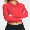 Women's T-shirt Under Armour Vanish Seamless 1/4 Zip Crop