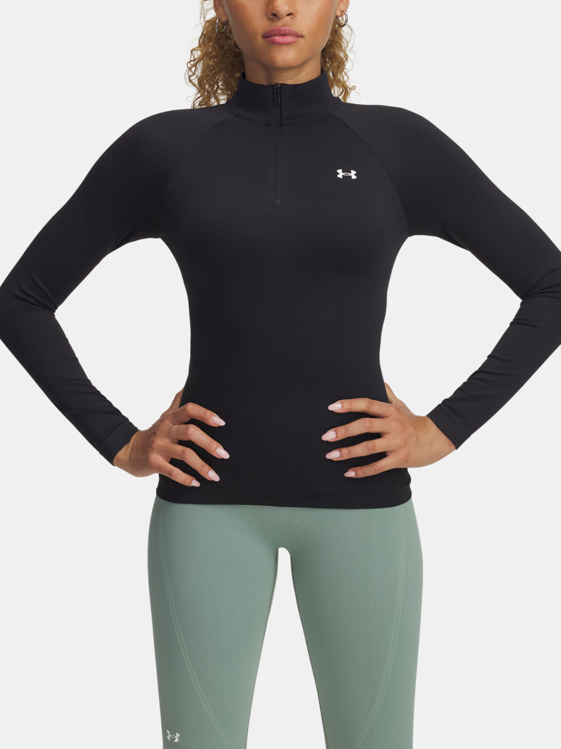 Women's T-shirt Under Armour Vanish Seamless 1/4 Zip - Women's