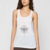 Women's T-shirt against moths white